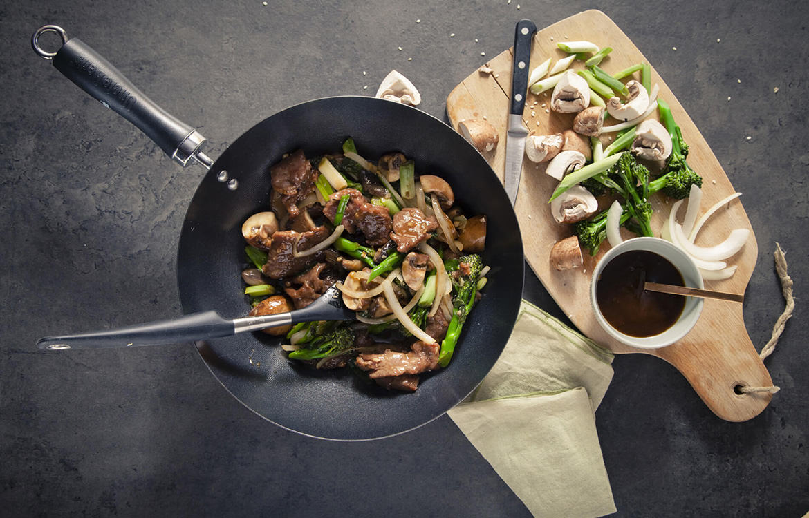 Broccoli Beef & Bok Choy Stir Fry Recipe