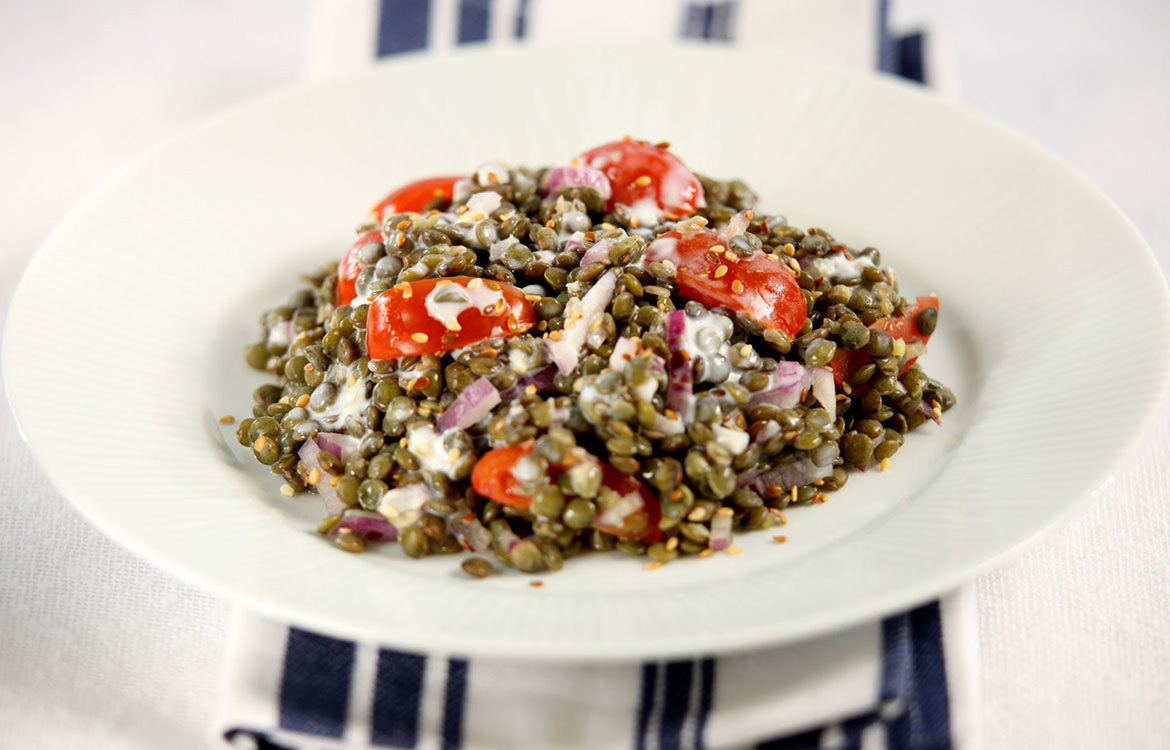Sesame Lentil Salad Recipe