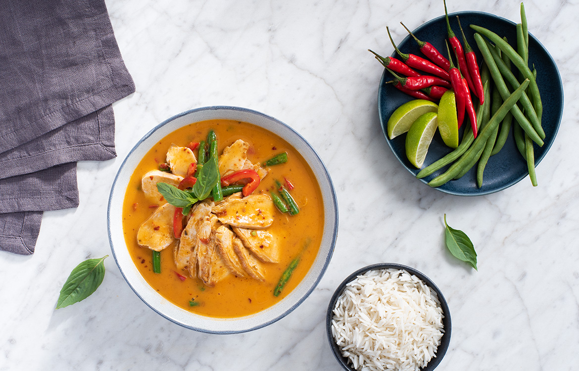 Thai Red Curry Chicken — Blue