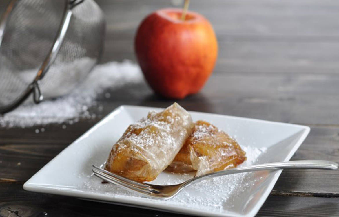 Spring Roll Wrapper Apple Turnovers Recipe